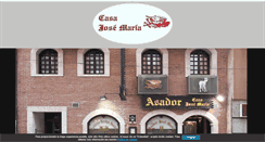 Desktop Screenshot of casajosemariaaranda.com