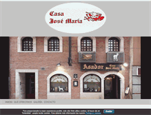 Tablet Screenshot of casajosemariaaranda.com
